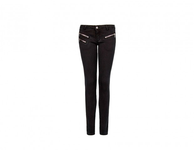 Jeans skinny con zip