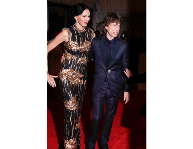 L’Wren Scott e Mick Jagger 2011