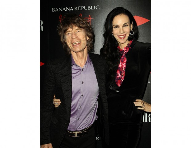 L’Wren Scott e Mick Jagger nel 2013