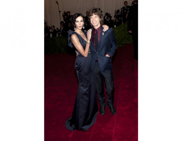L’Wren Scott e Mick Jagger