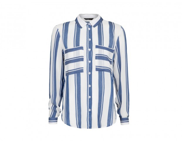 Camicia a righe verticali