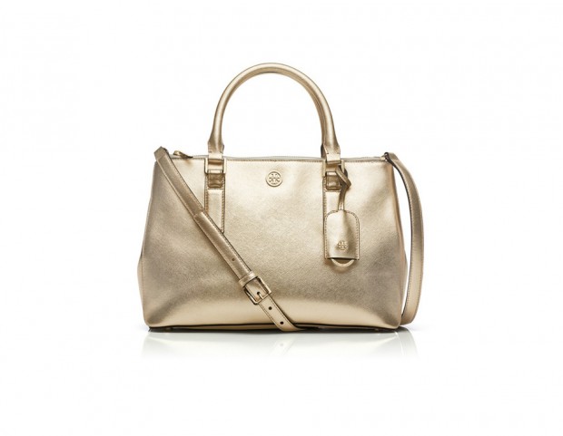Borsa tote dorata