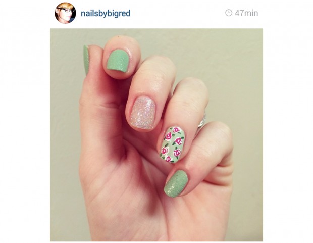 Rose e glitter