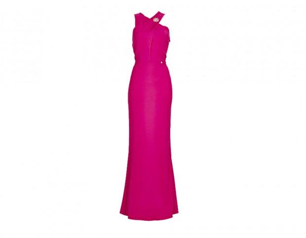 Fucsia con incrocio sulla spalle
