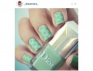 Pois in verde pastello