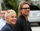 Brad Pitt e Ellen Degeneres