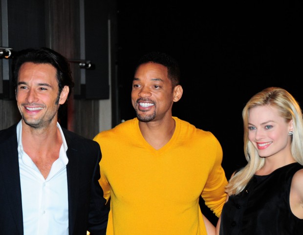 Con Will Smith e Margot Robbie