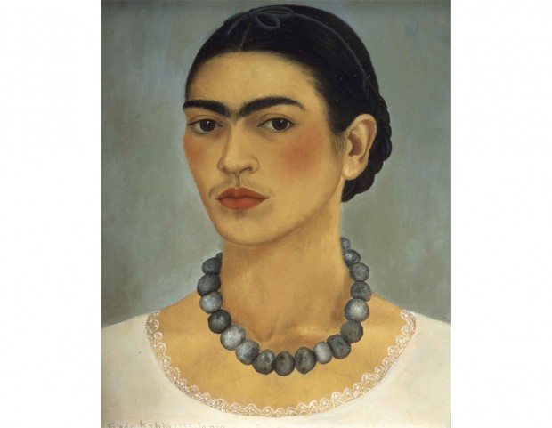 Autoritratto con collana, 1933