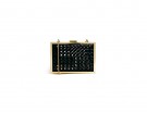 Clutch rigida con catena dorata
