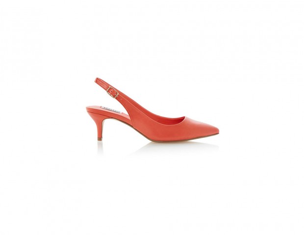 Pumps “slingback” in suede