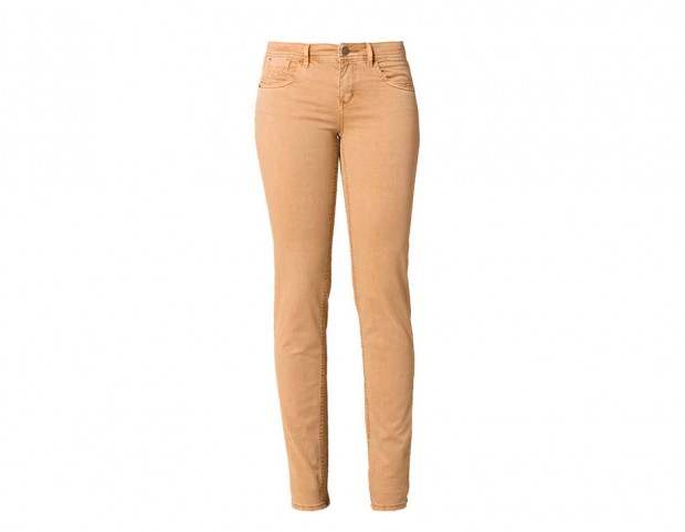 Jeans beige a sigaretta