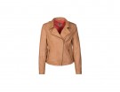 Giacca di pelle con zip