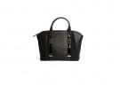 City-bag a mano con dettagli di vernice