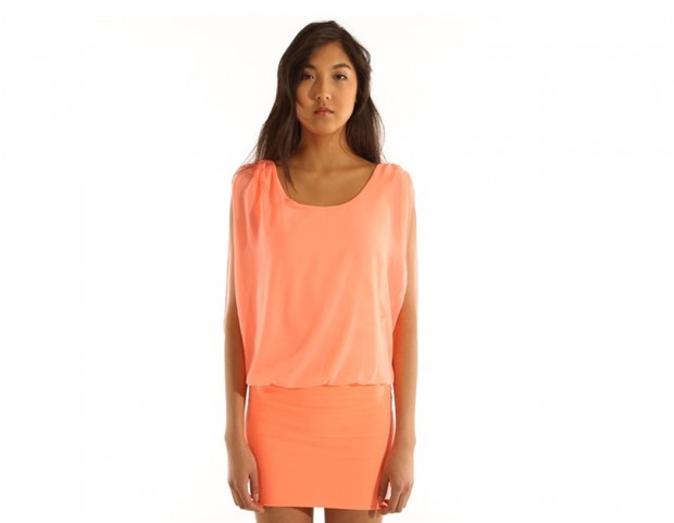 Minidress melone