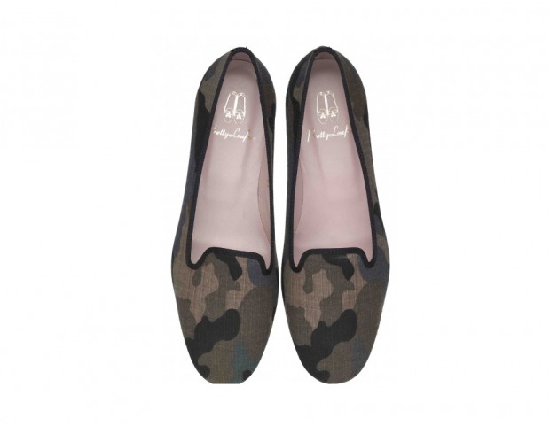 Slippers a stampa militare