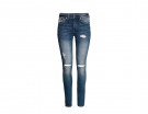 Skinny jeans con strappi