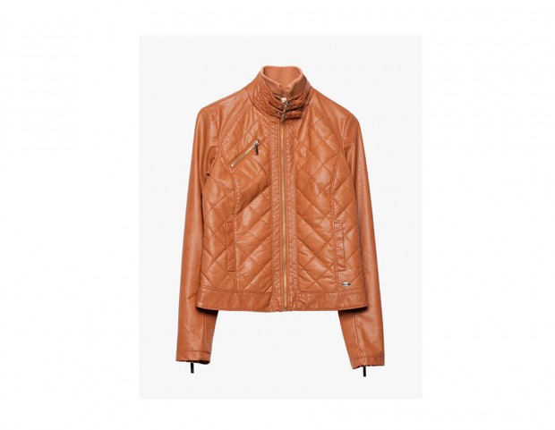 Biker jacket matelassé