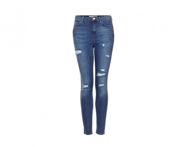 Jeans slim a vita alta