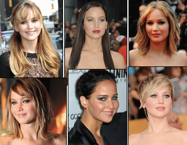 Capelli delle star: scopri tutti i cambiamenti di look di Jennifer Lawrence