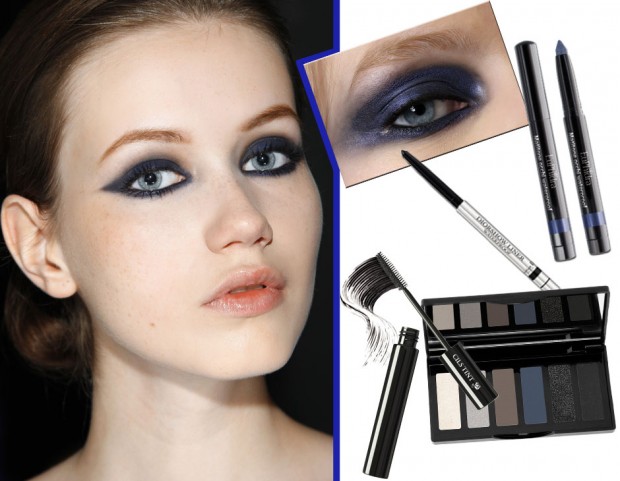 Make up: realizza un intrigante smokey eyes blu