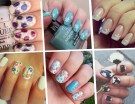 Nail art floreale