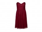 In chiffon color carminio