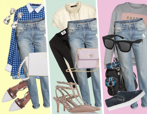Un jeans per tre look