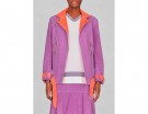 Color-block con cintura e zip