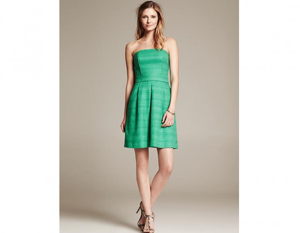Minidress senza spalline
