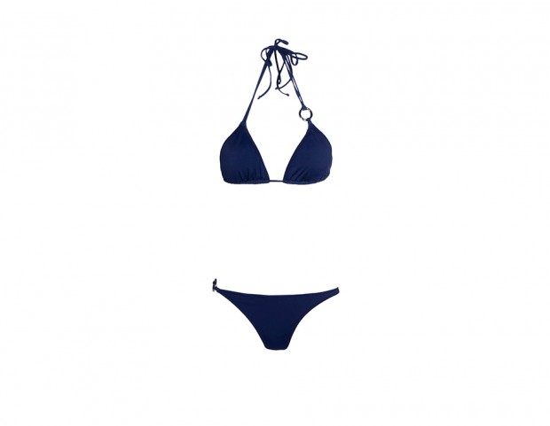 Blu scuro con inserti in metallo