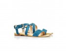 In suede con dettaglio oro