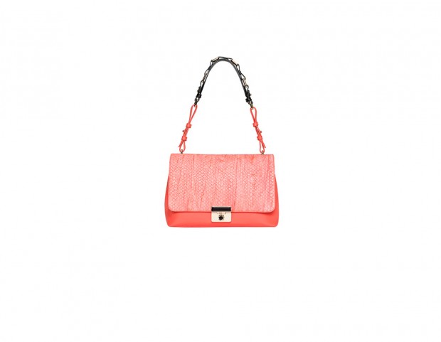 Borsa in pelle bicolor Borsa in pelle bicolor