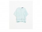 Blusa con cintura in vita
