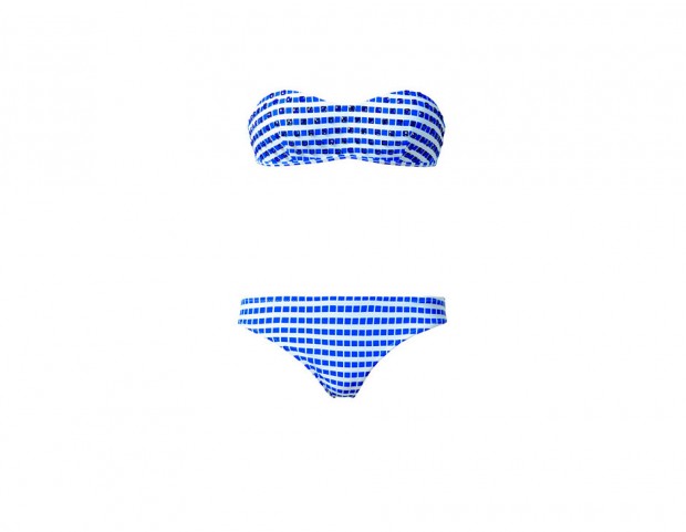 A quadretti con applique
