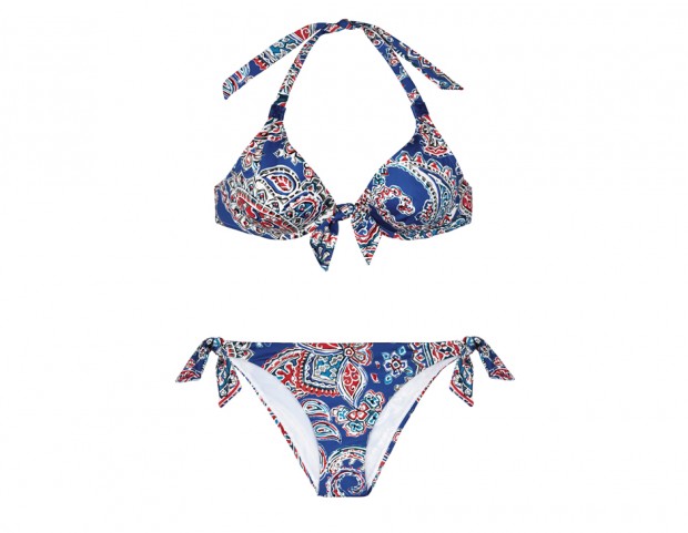 Bikini con allacciatura al collo