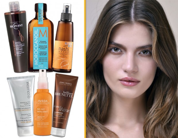 Capelli castani: i migliori prodotti per proteggerli e risaltarne i riflessi