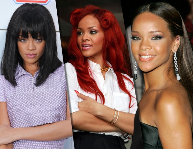 Capelli: tutti i cambi di look di Rihanna