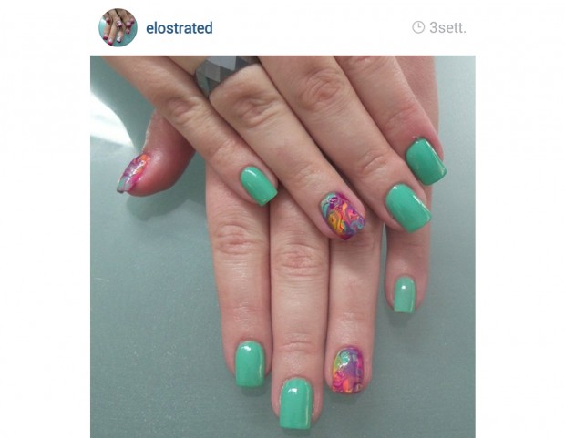 Marble Manicure come accent
