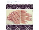 Lace manicure