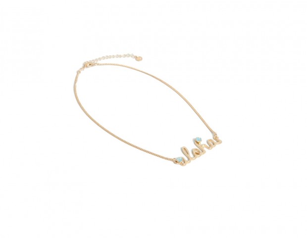 Collana con scritta