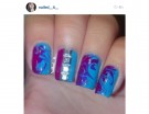 Marble e borchie per la manicure