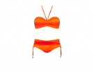 Fantasia tie-dye nei toni dell’arancio
