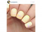 Rosa e giallo per la manicure
