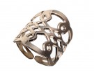 Argento 925 bronzato liscio
