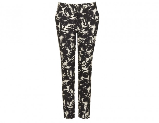 A stampa palme black&white