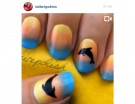 Delfini sulle unghie