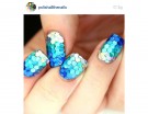 Mermaid manicure