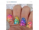 Glitter dai colori fluo