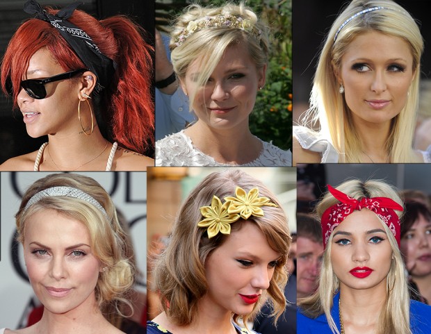 Accessori per capelli: le star che adorano indossare bandane, cerchietti e tiare fiorite