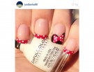 Polka dot per la french manicure